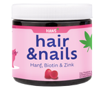 Hair & Nail Gummies mit Hanf, Biotin & Zink | Zuckerfrei & Vegan