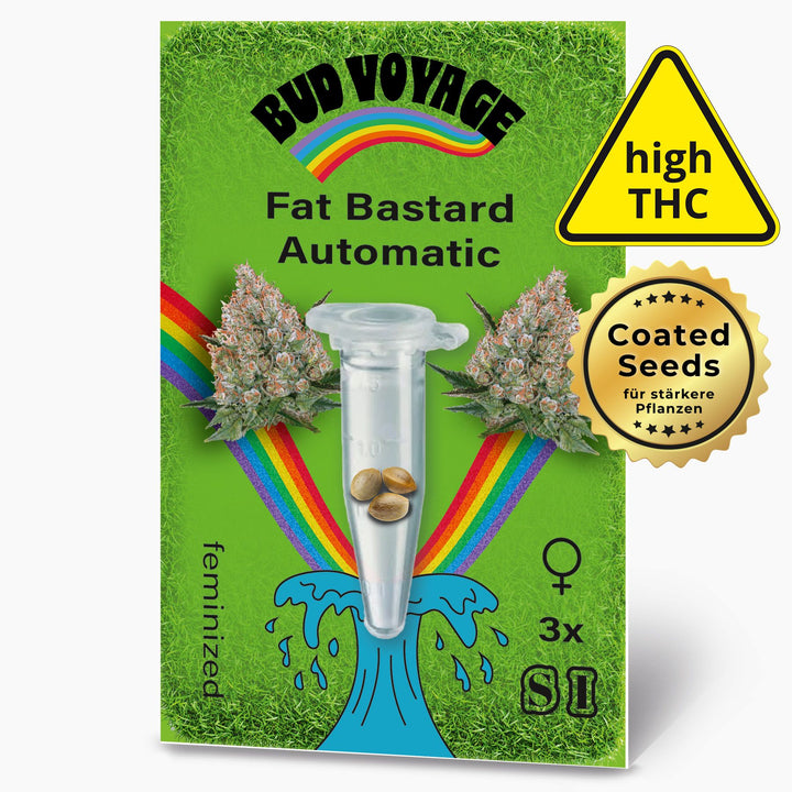 Hanfsamen BudVoyage Fat Bastard AUTO (Euphorisierend, intensiv, stoned)