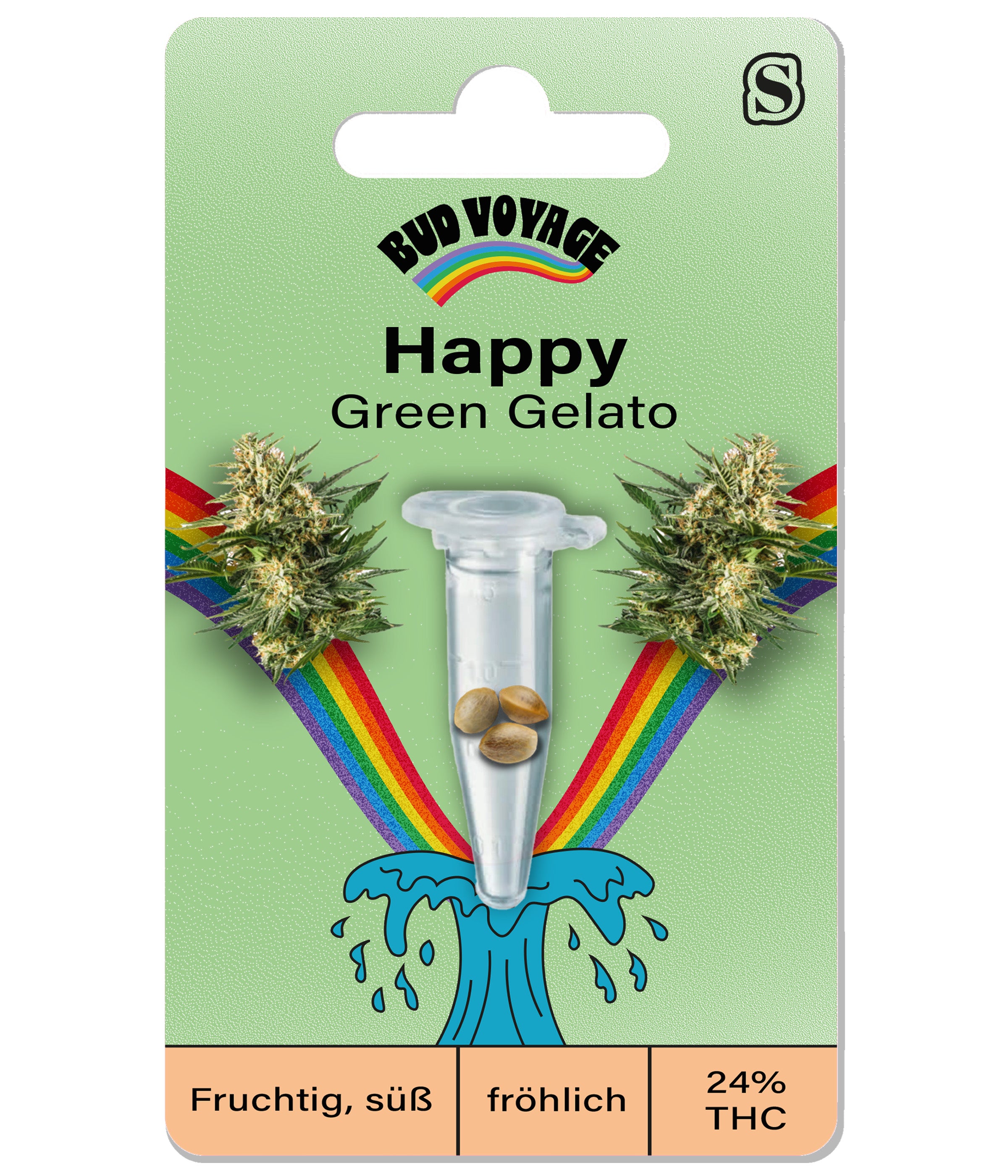 Hanfsamen BudVoyage Happy Auto (Sativa, belebend, fröhlich) - POS ONLY