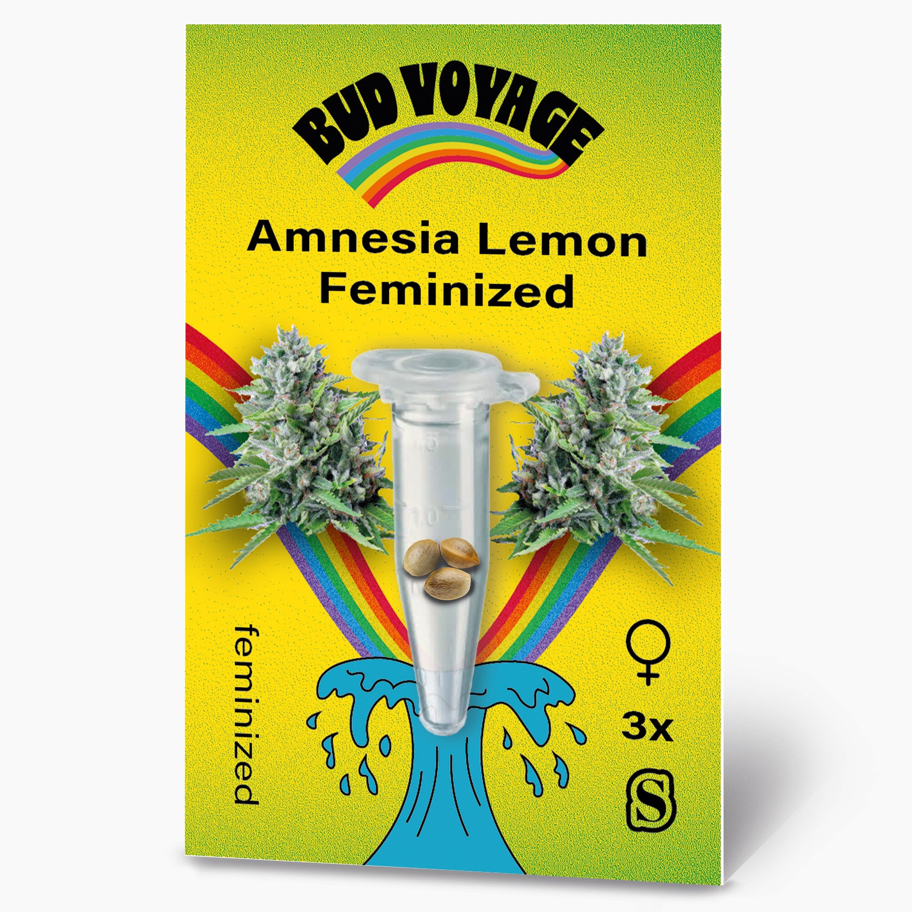 Hanfsamen BudVoyage Amnesia Lemon Fem (entspannend, psychoaktiv)