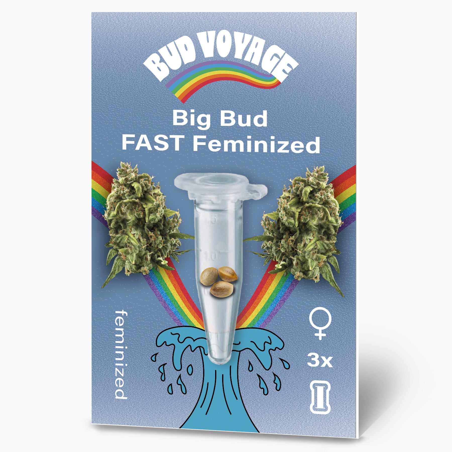 Hanfsamen BudVoyage Big Bud FAST (kraftvoll, ausgeglichen)