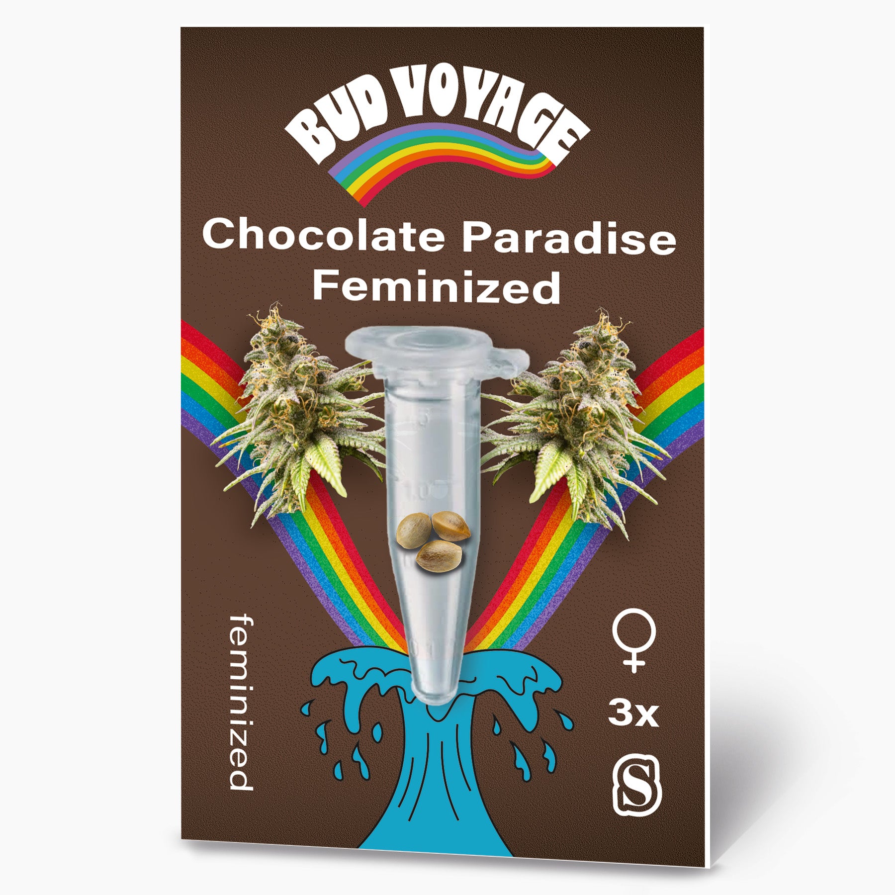 Hanfsamen BudVoyage Chocolate Paradise Feminisiert (Sativa, Motivierend, Kreativ)