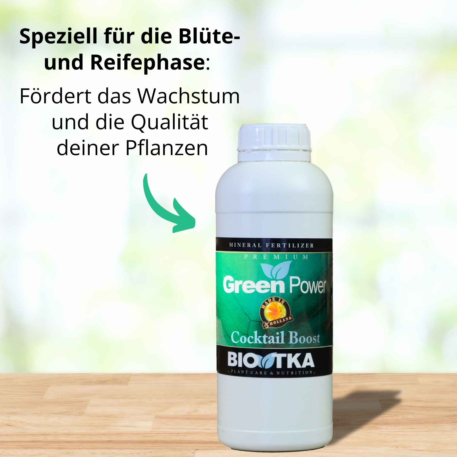 Cannabis Dünger BIO TKA Green Power (Cocktail-Boost)