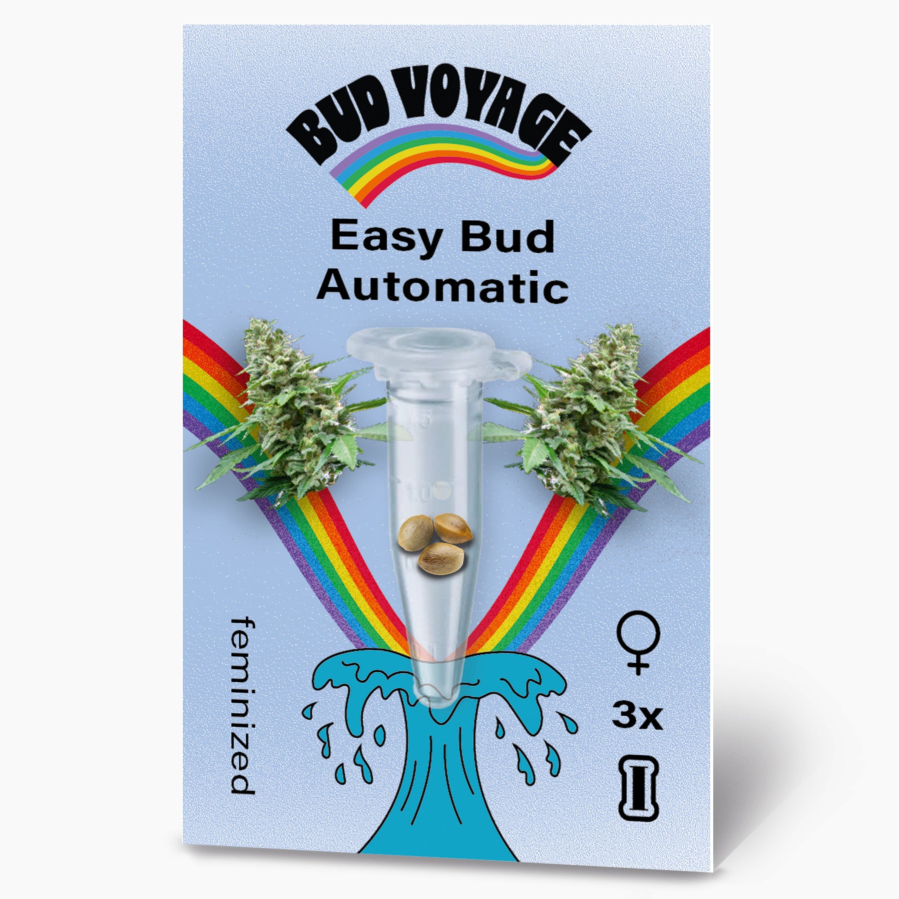 Hanfsamen BudVoyage Easy Bud Auto (Zitrone, angenehm leicht, wie vor 20 Jahren)