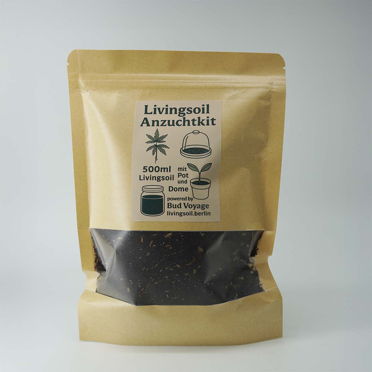LivingSoil & BudVoyage Growkit - Perfekt für Einsteiger