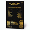 Hanfsamen BudVoyage PREMIUM US OG Kush X MAC Auto (körperlich, würzig, stark)