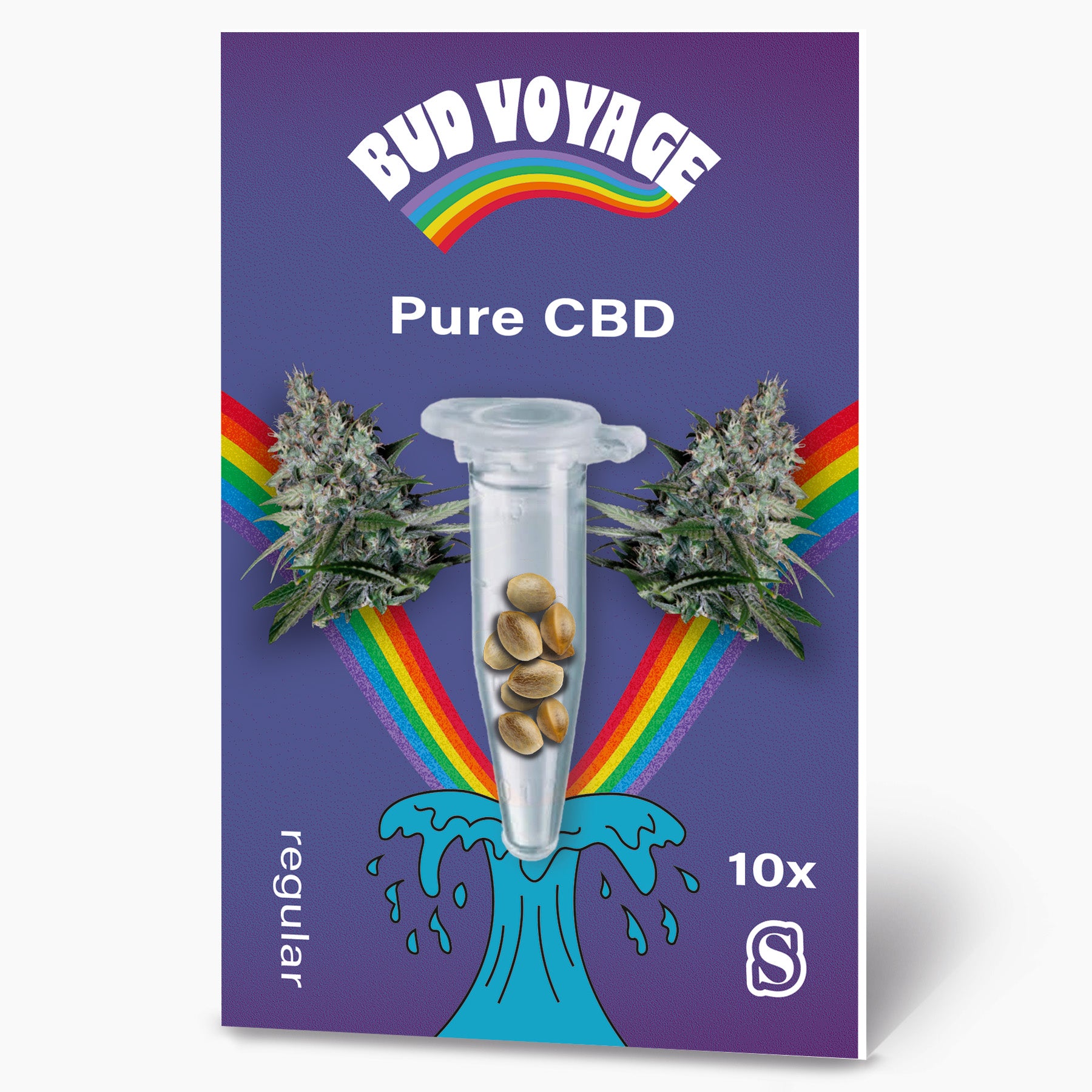 Hanfsamen BudVoyage Pure CBD Regular (reine CBD-Sorte, körperliche Wirkung)