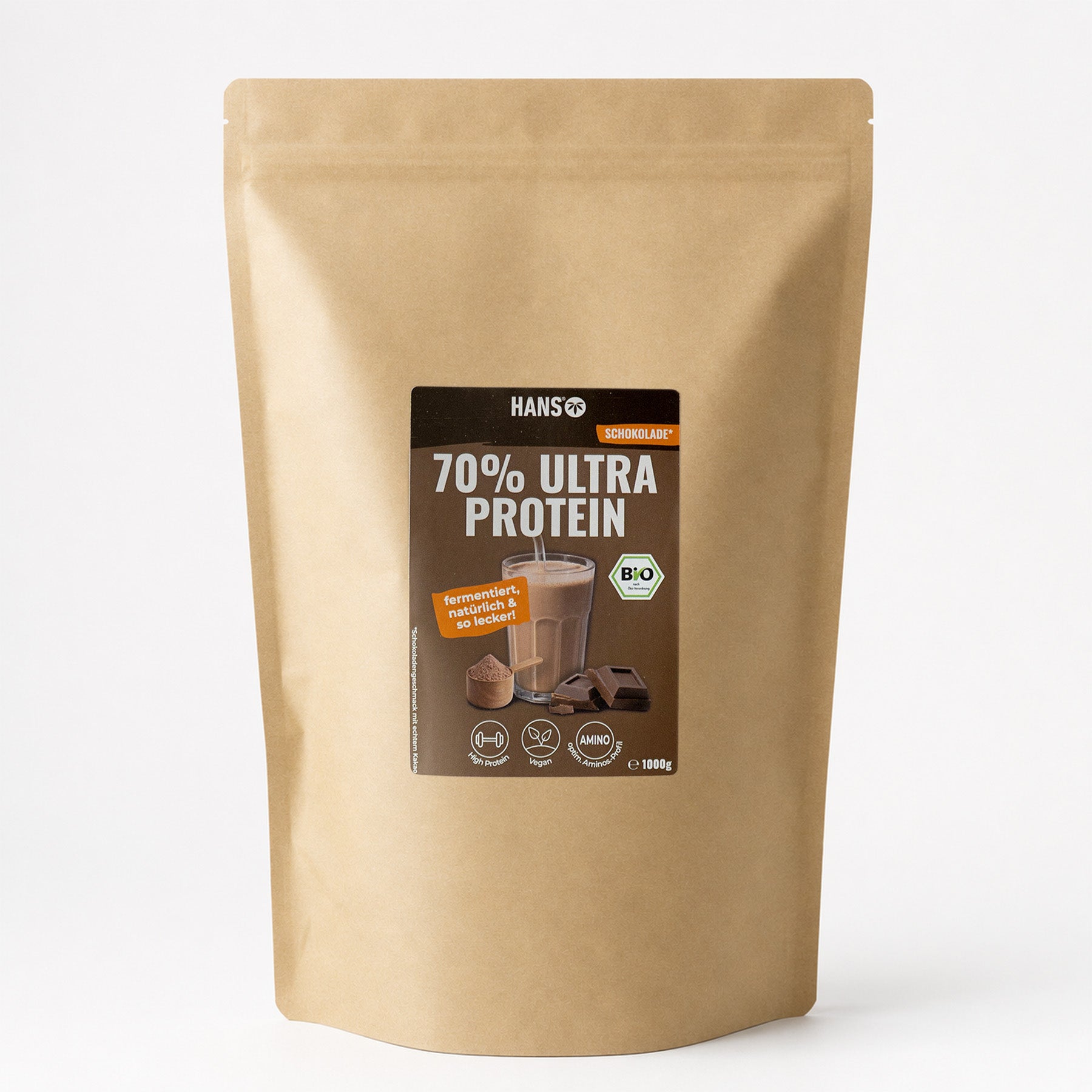 Ultra Protein Schoko Vegan I 70% Proteingehalt