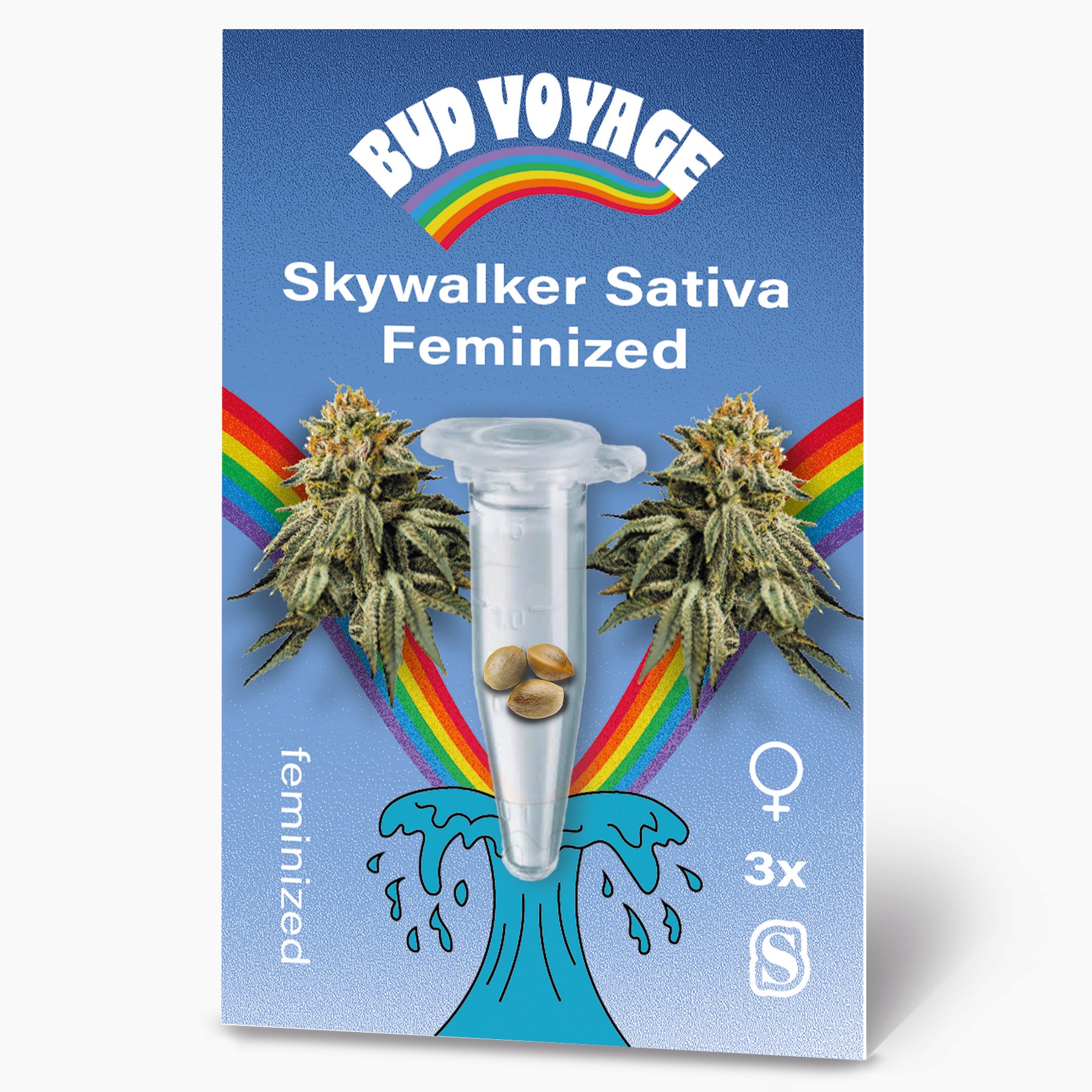 Hanfsamen BudVoyage Skywalker Sativa Fem (glücklich, entspannend, fokussiert)