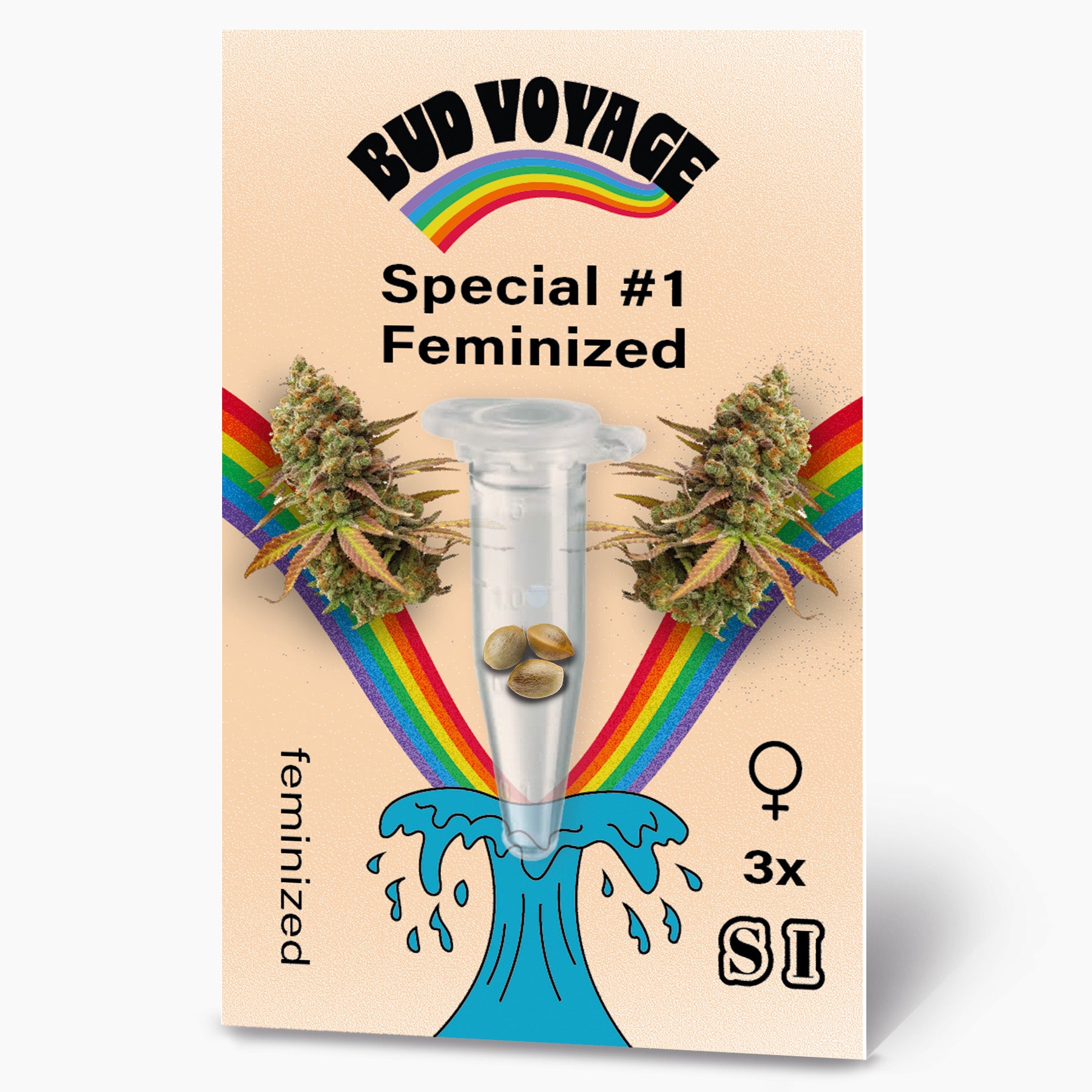 Hanfsamen BudVoyage Special #1 Feminisiert (Pflegeleicht, erhebendes High, entspannend)