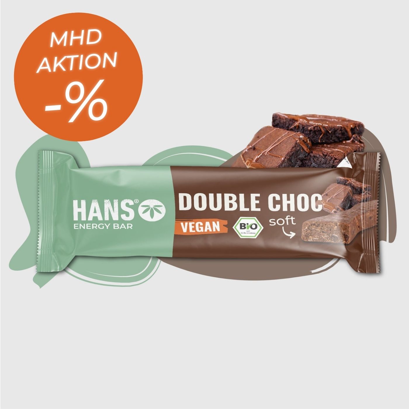 Energieriegel Double Choc - 33% Rabatt - MHD Aktion!