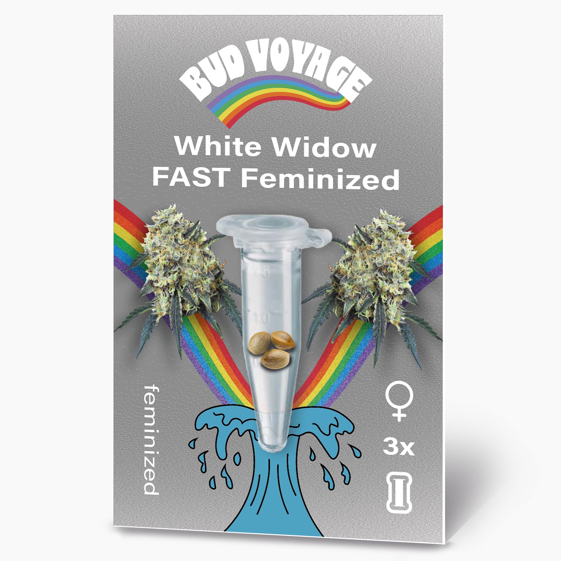 Hanfsamen BudVoyage White Widow FAST (bei chronischen Schmerzen, Schlaflosigkeit, Depressionen)