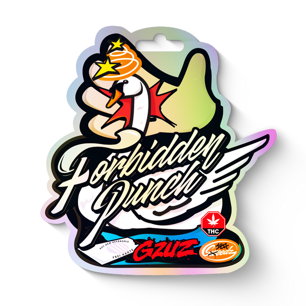 Für zauberhafte Gastgeber 187 Sweedz - Gzuz - Forbidden Punch - Cannabis Samen (3 Stück)