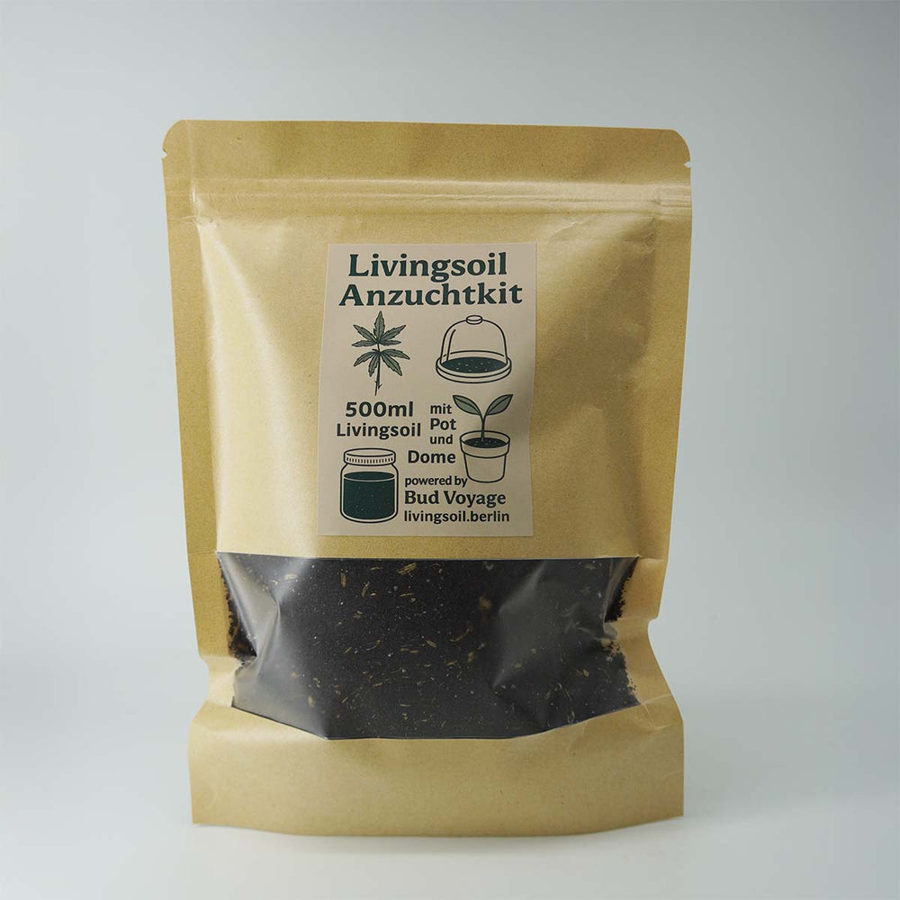 LivingSoil & BudVoyage Growkit - Perfekt für Einsteiger - HANS Brainfood