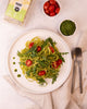 Pasta mit hausgemachtem veganem Rucola Hanf Pesto - HANS Brainfood