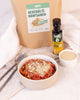 Vegan Bolognese with Harmesan - HANS Brainfood