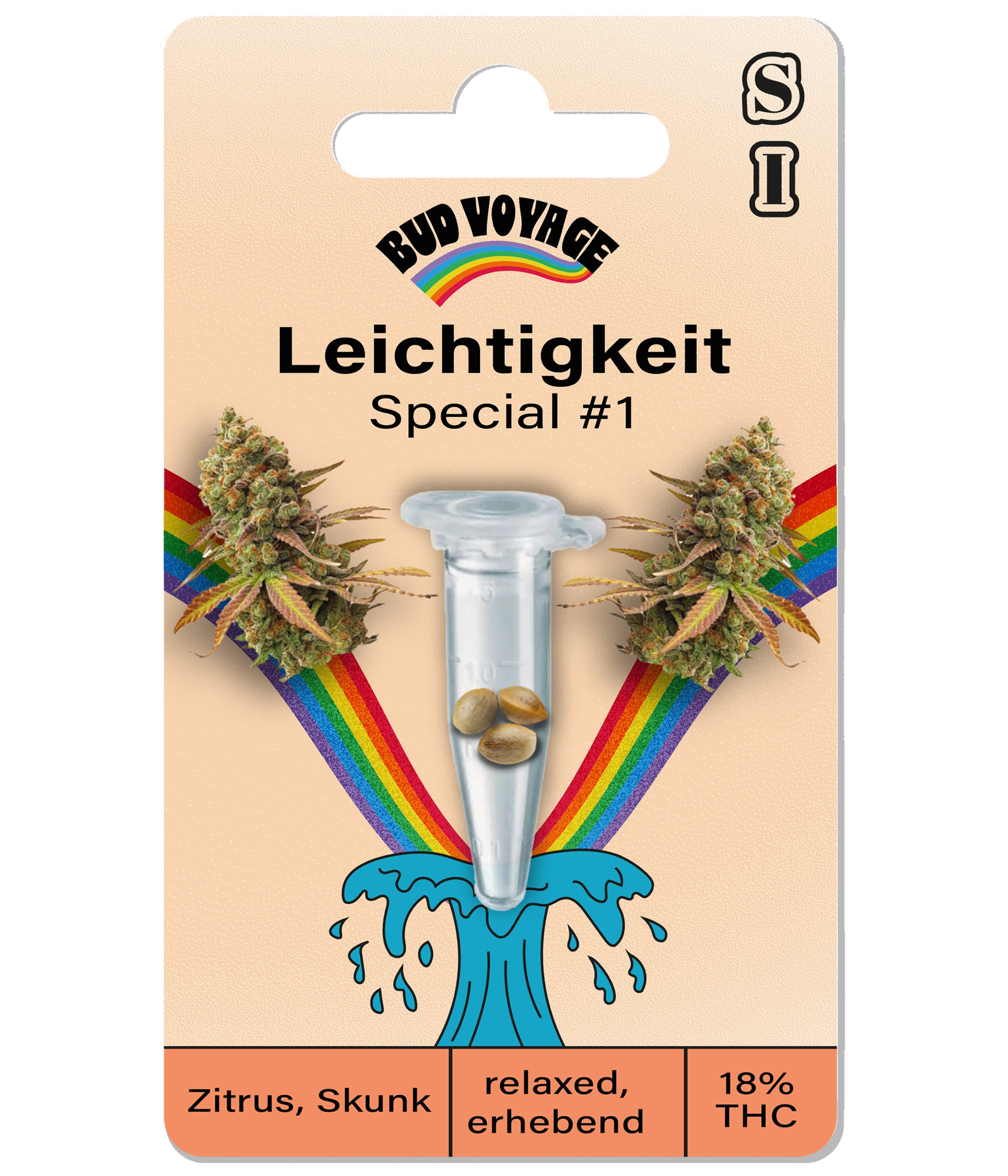Hemp seed BudVoyage Lightness Fem (easy care, uplifting high, relaxing) - POS ONLY