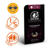 Sensi Seeds Research product graphic shows Skunk Dream CBD feminized cannabis seeds in packaging with purple and orange accents and an illustration of a woman with a cigarette
