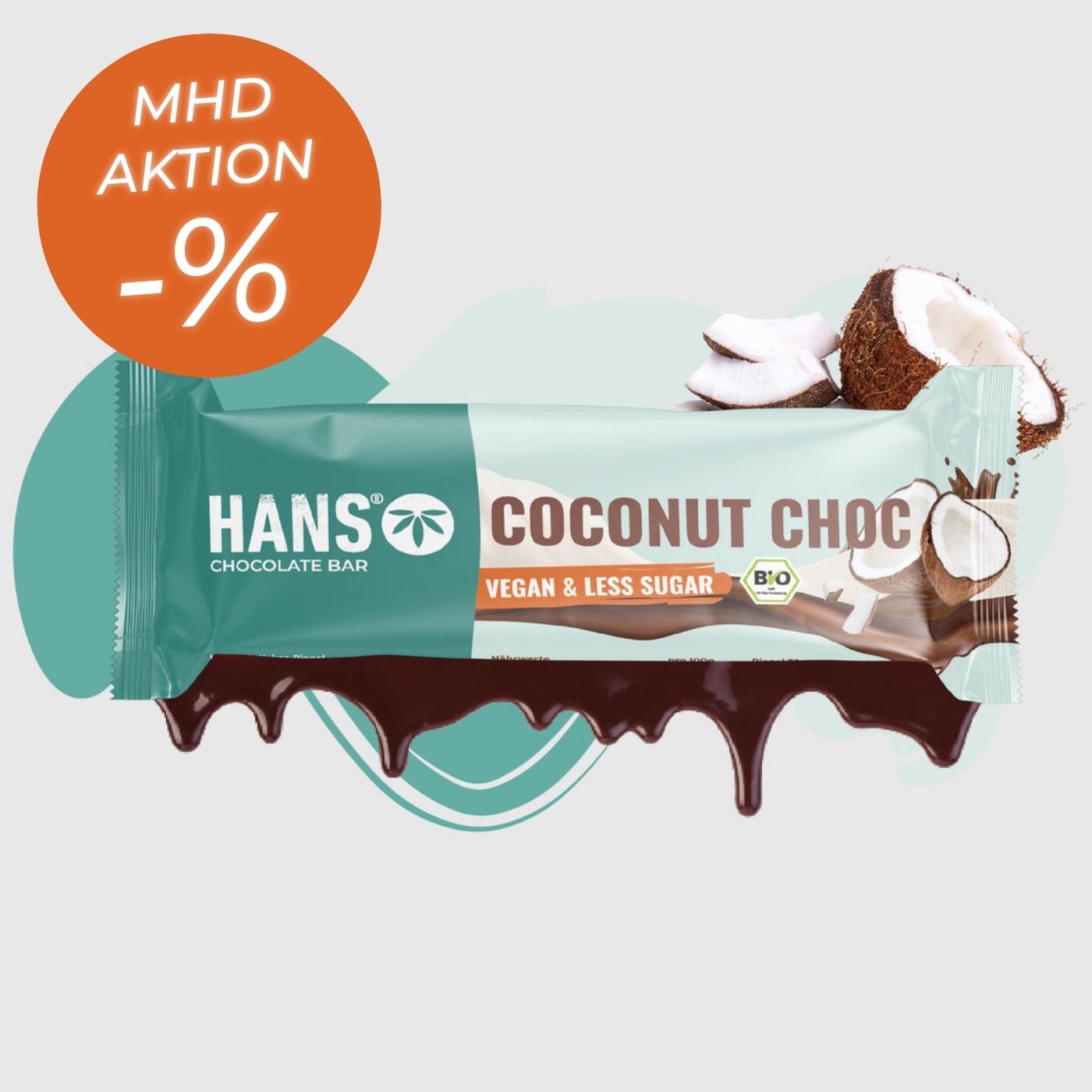 Schokoriegel Coconut Chocolate - 30% Rabatt - MHD Aktion!