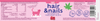 Hans Brainfood GmbH Product graphic:  Hair & Nails gummy bears with hemp, biotin and zinc, pink hangover, raspberry flavor and vegan labeling
